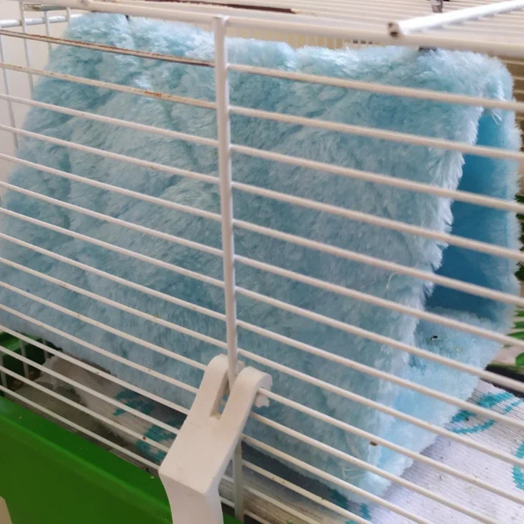 Cama Ninho Suspensa para Pássaros com Alças para Gaiola