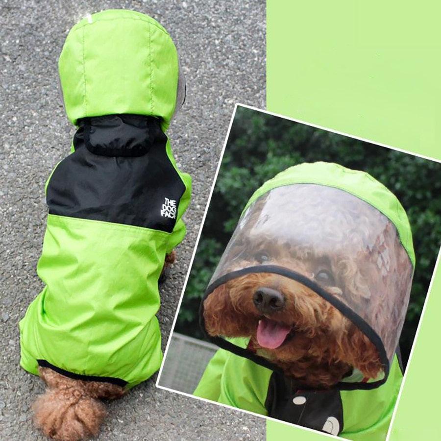 Capa de chuva Impermeável para Cachorros - TheDogFace™