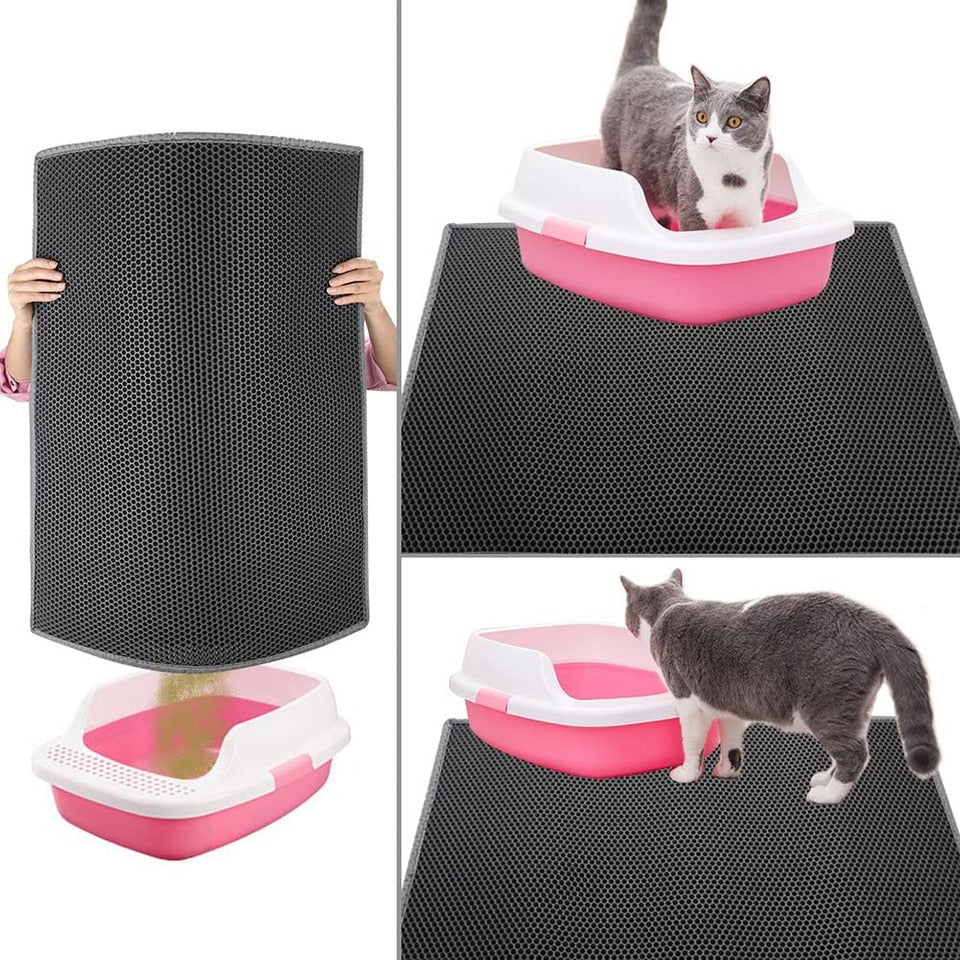 Tapete para Caixa de Areia de Gato e Cachorro Antiderrapante CatLoom