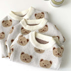 Suéter Pet de Algodão - CuteTeddy™ Azul e Branco