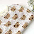 Suéter Pet de Algodão - CuteTeddy™ Azul e Branco