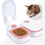 Comedouro Inteligente Duplo com Temporizador PetTime para Gato