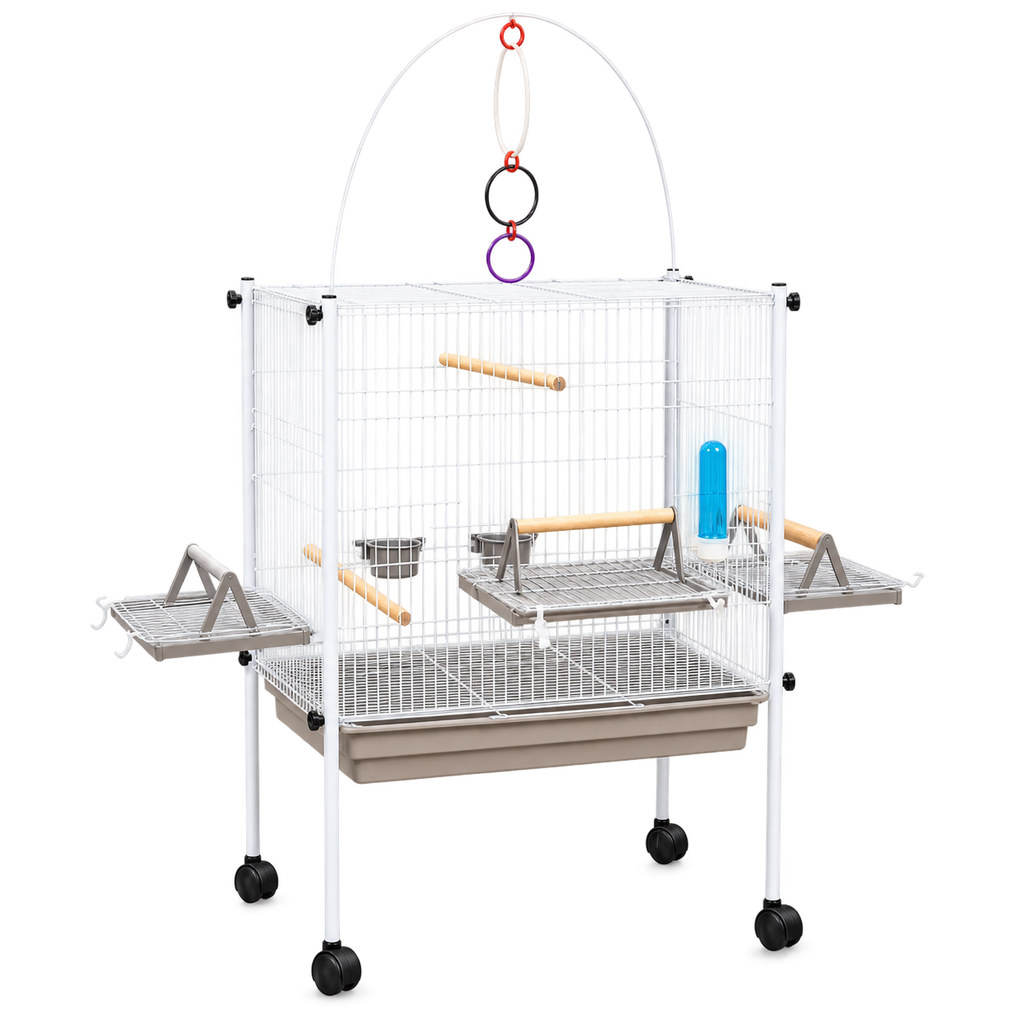 Viveiro Completo para Calopsitas e Pássaros com Play Ground e Acessórios