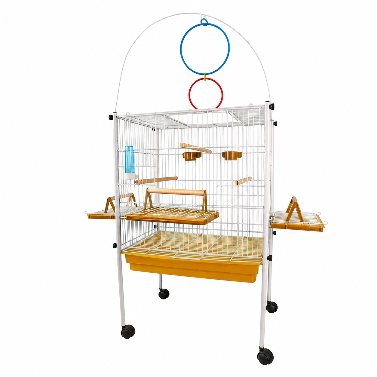 Viveiro Completo para Calopsitas e Pássaros com Play Ground e Acessórios