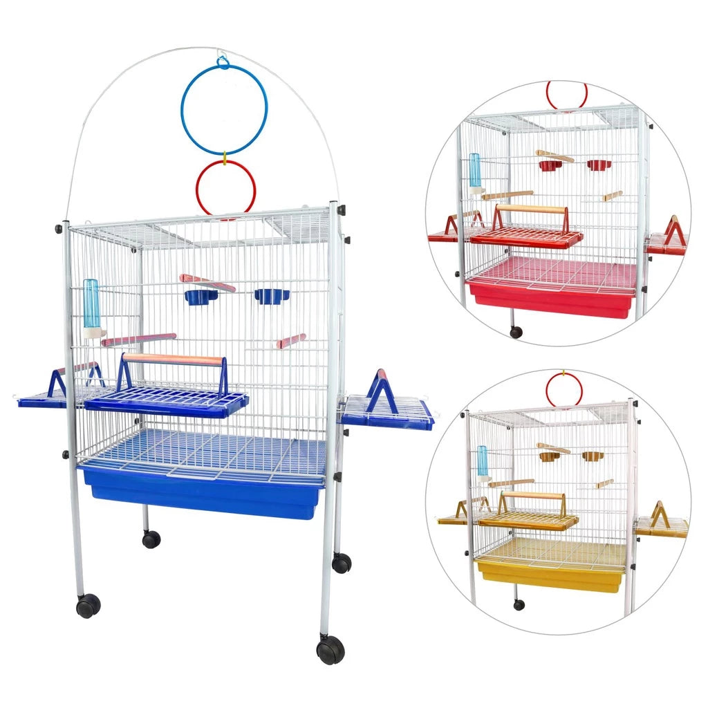 Viveiro Completo para Calopsitas e Pássaros com Play Ground e Acessórios