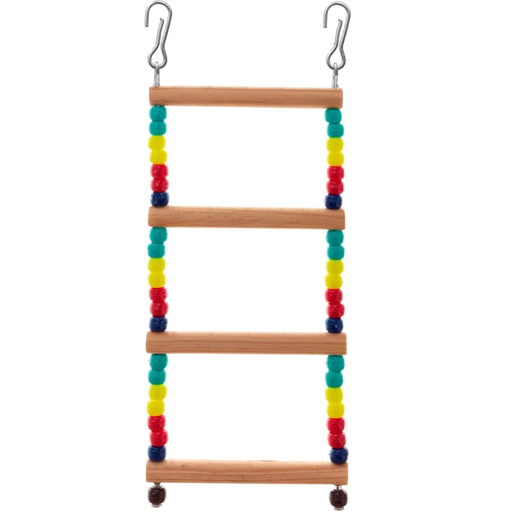 Kit de Brinquedos para Pássaros – Escadas, Balanços, Poleiros e Plataformas