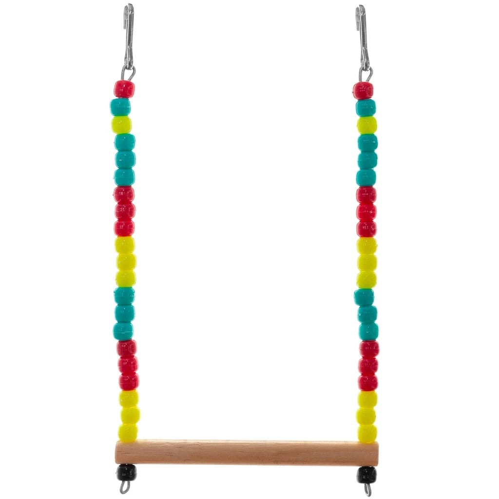 Kit de Brinquedos para Pássaros – Escadas, Balanços, Poleiros e Plataformas