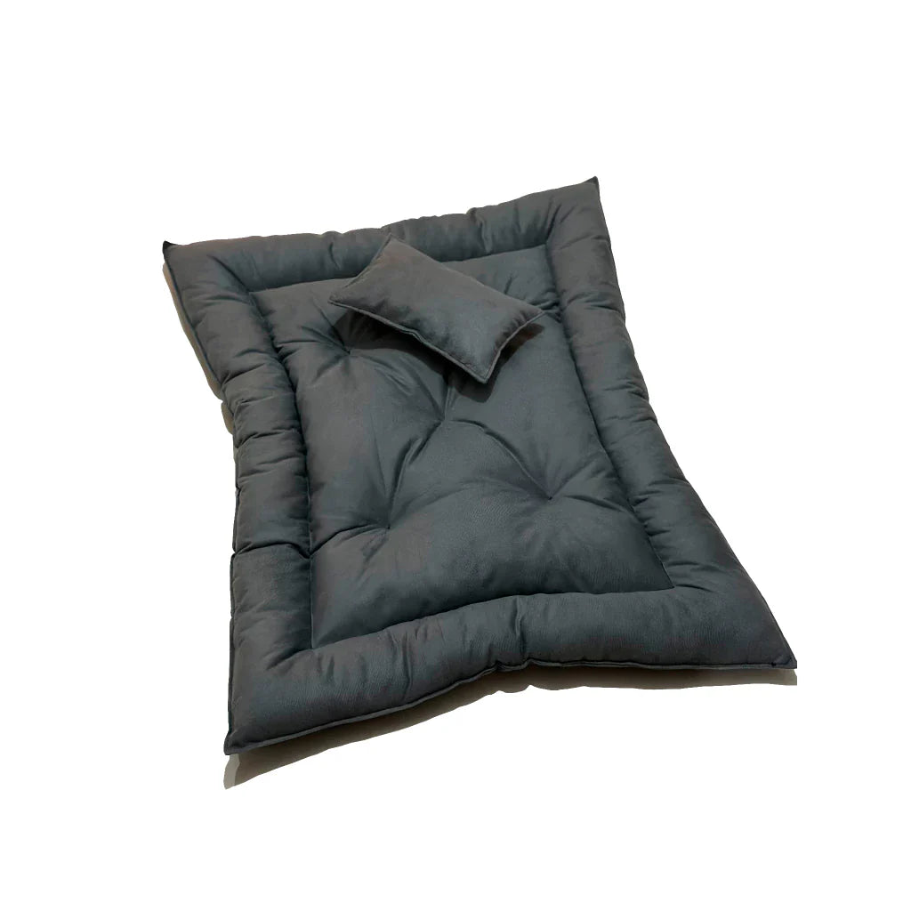 Colchão Pet Luxo com Capitonê  – Conforto Macio e Sofisticação em Várias Cores