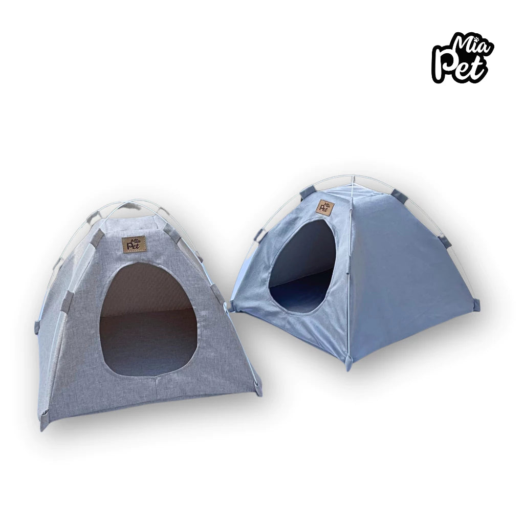 Barraca e Cama Dobrável Para Cães e Gatos - Mia Pet™