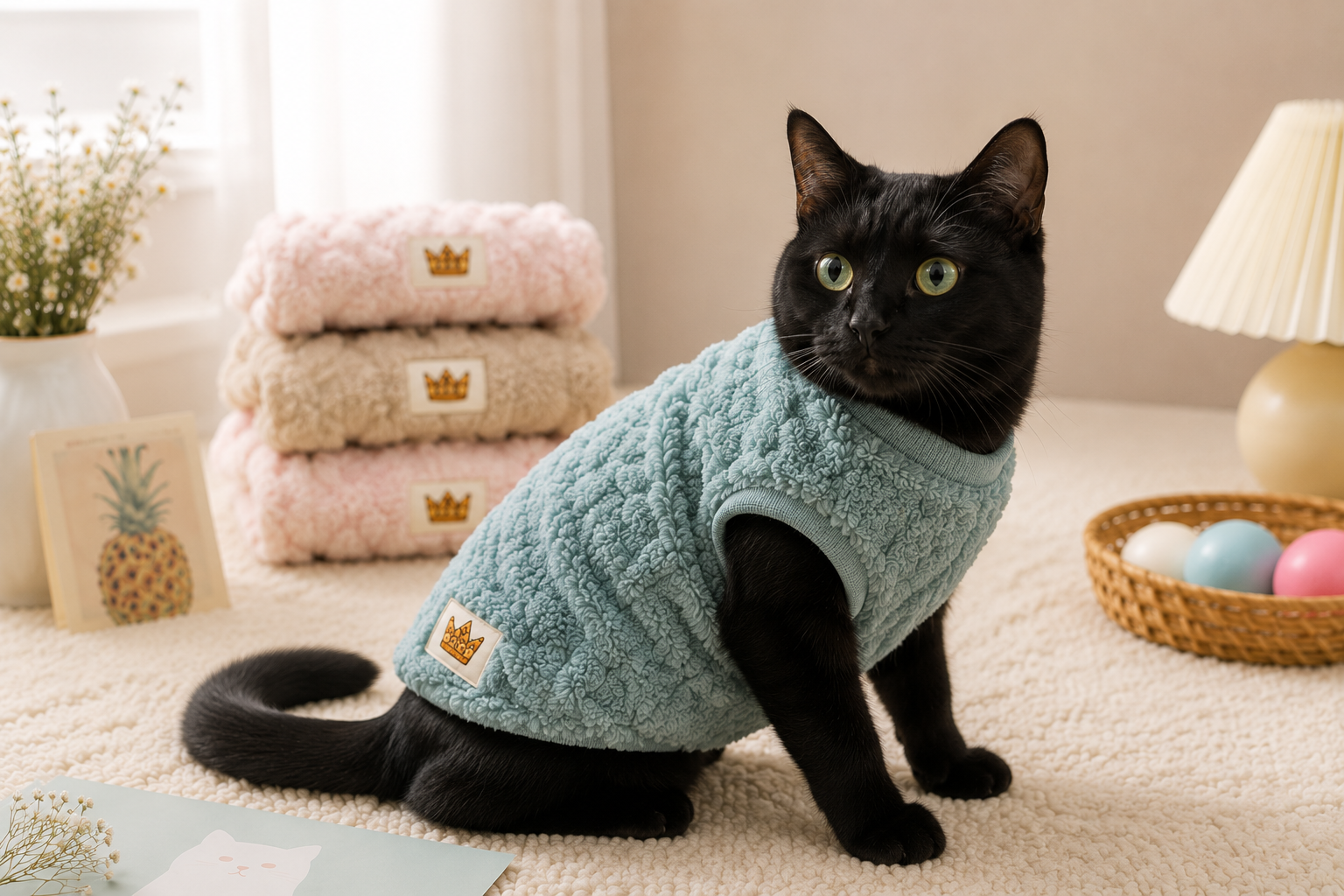 Suéter de Lã Fashion - SoftMeow™ para Gatos
