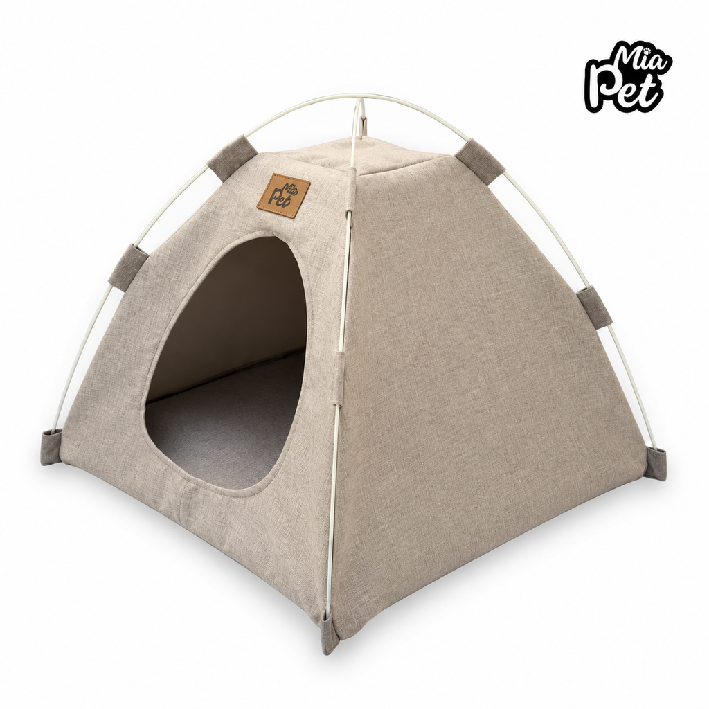 Barraca e Cama Dobrável Para Cães e Gatos - Mia Pet™
