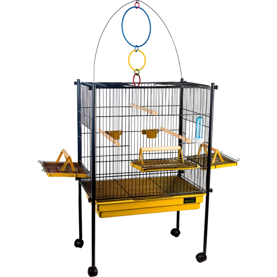 Viveiro Completo para Calopsitas e Pássaros com Play Ground e Acessórios