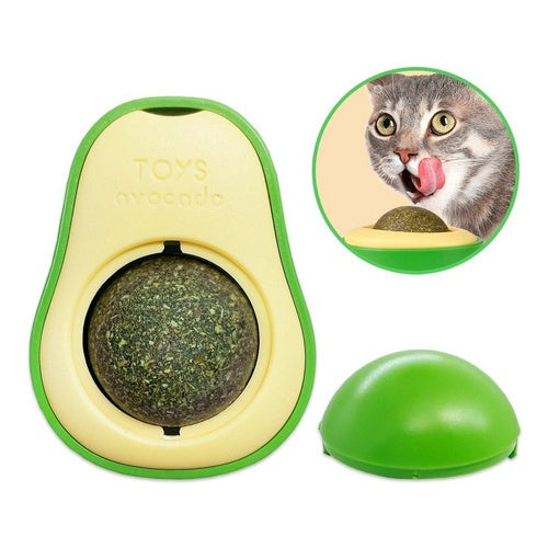 Brinquedo Interativo de Abacate com Catnip - Toys para Gatos - imagem 1