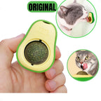 Brinquedo Interativo de Abacate com Catnip - Toys ™ para Gatos