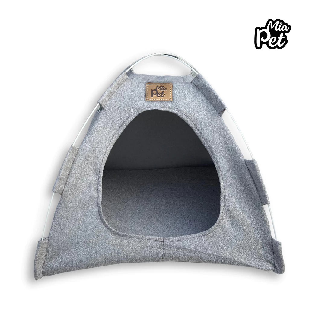 Barraca e Cama Dobrável Para Cães e Gatos - Mia Pet™