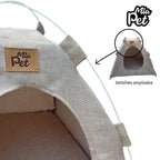 Barraca e Cama Dobrável Para Cães e Gatos - Mia Pet™