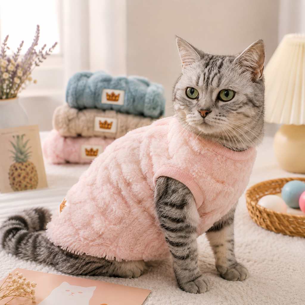 Suéter de Lã Fashion - SoftMeow™ para Gatos