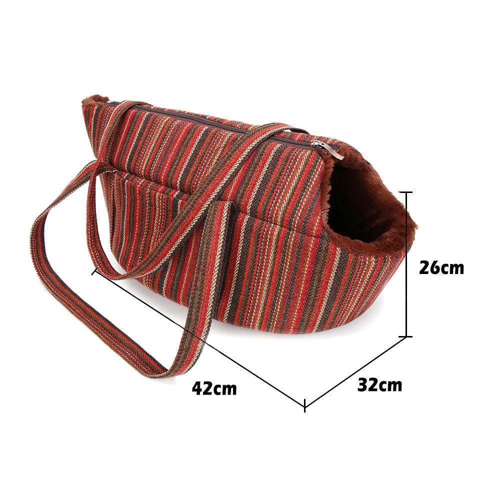 Bolsa de Transporte Pet com Abertura e Engate de Segurança