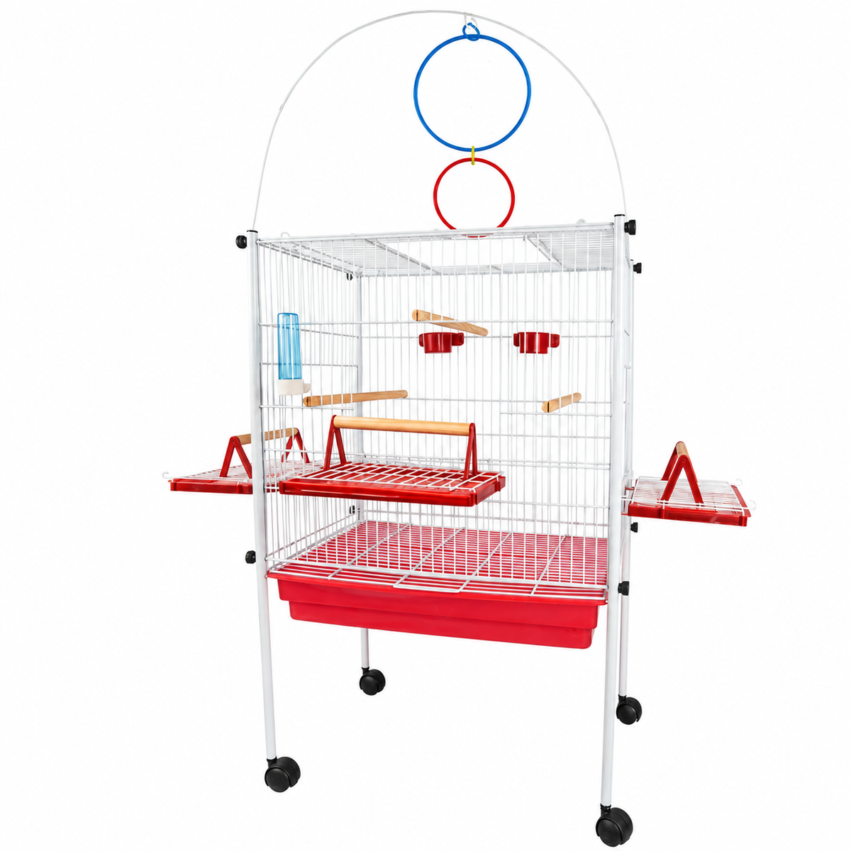 Viveiro Completo para Calopsitas e Pássaros com Play Ground e Acessórios